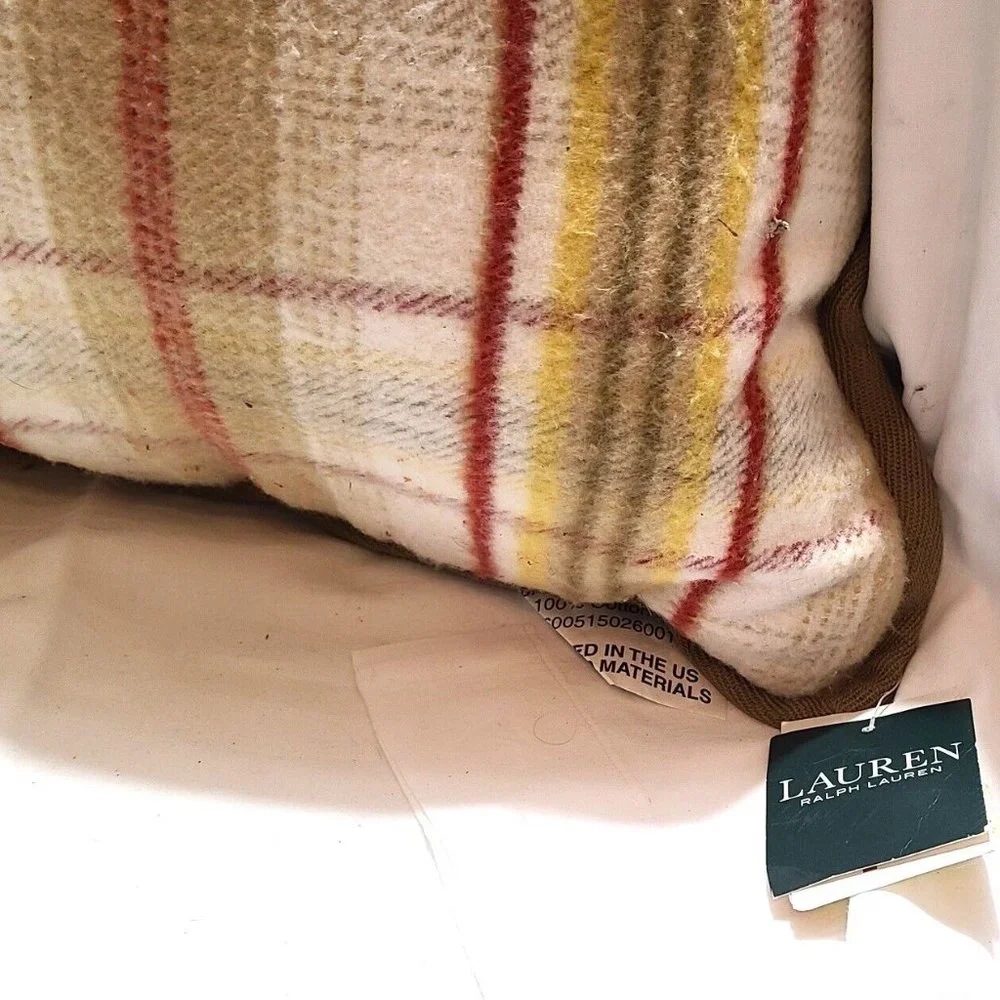 Lauren Ralph Lauren Plaid Stripe Accent Pillow